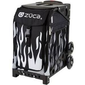Zuca Sport Black & White Flames INSERT ONLY New Unused